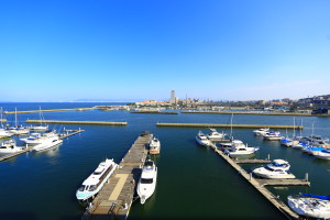 バルコニーからの風景